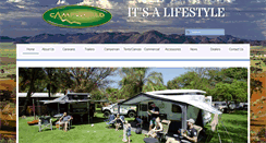 Desktop Screenshot of campworld.co.za